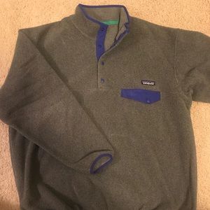 Patagonia Men’s Synchilla Snap-T Fleece Size Large